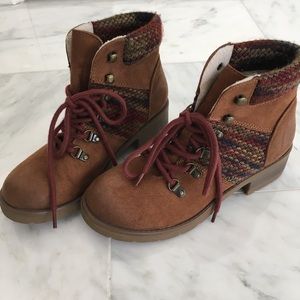Target-Mossimo Faux Suede Hiking Boots